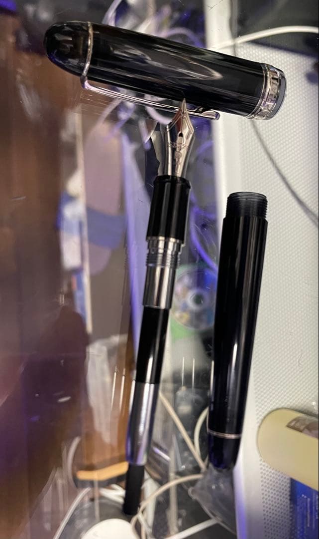 プラチナ万年筆 センチュリー 3776 ブラック