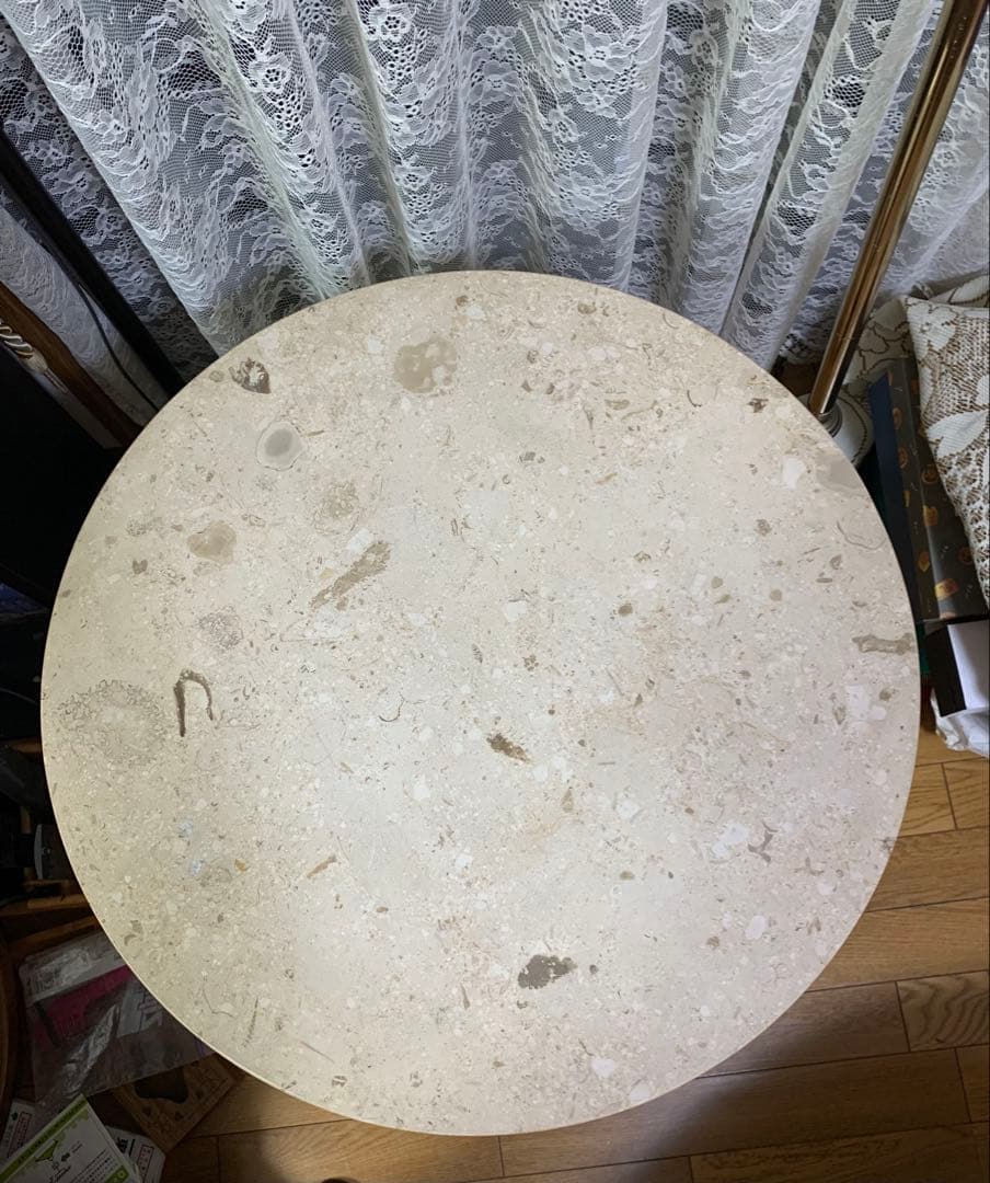 クラシック大理石サイドテーブル