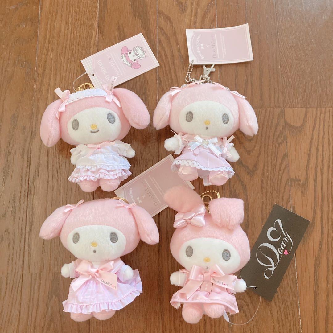 激レア　ディアマイラブ　マイメロ　ぬいぐるみマスコット　4個セット