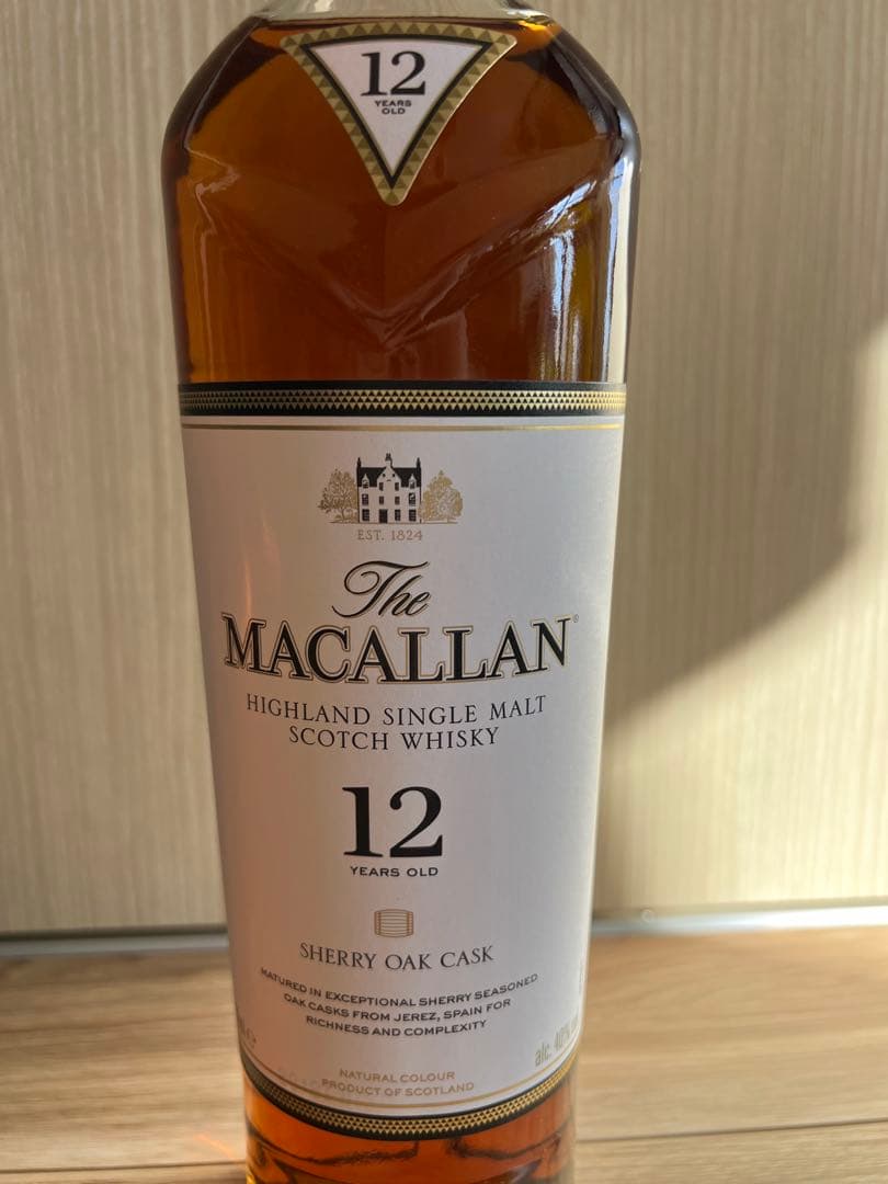 The Macallan 12 Year Old シェリーオーク樽 700ml
