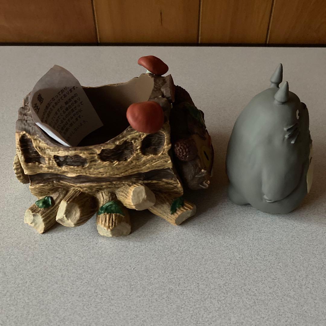 となりのトトロ　プランター　 東電鉄バス停　 指人形バス　ネコバス 4点セット