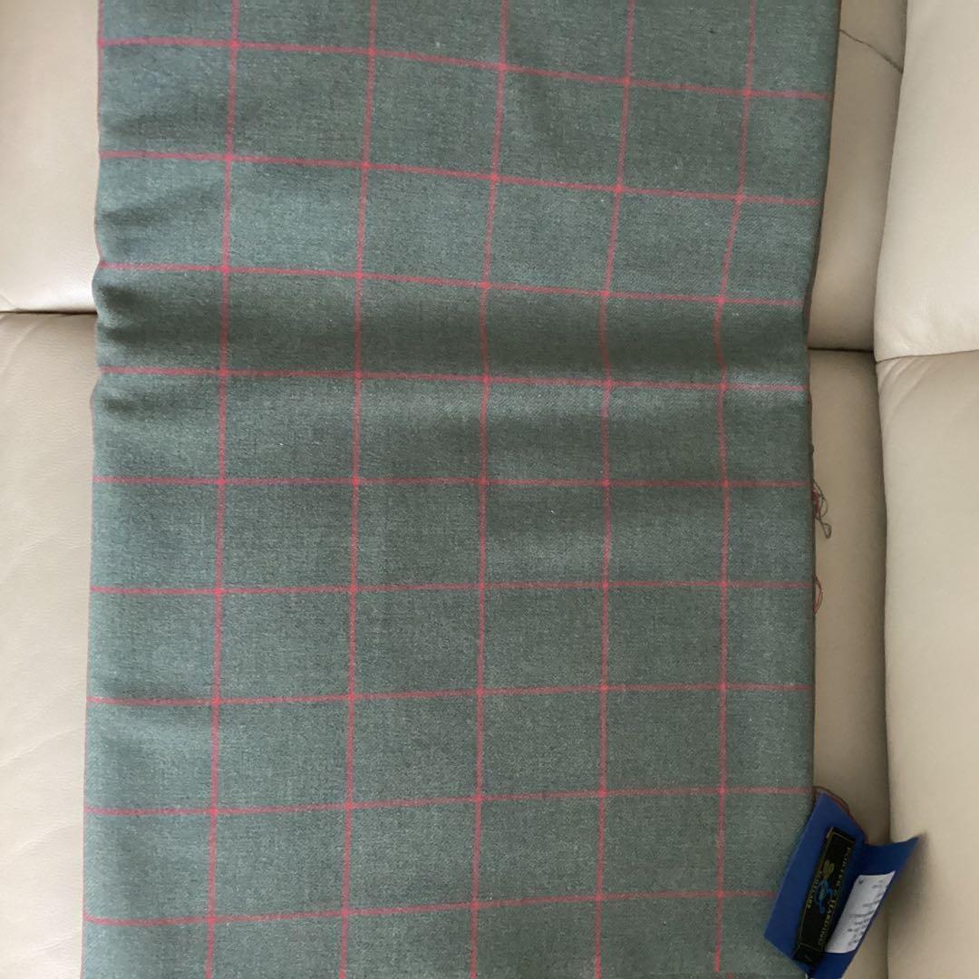 コート　スキャバル　ドメール　ハリソンズ　ジョンフォスター生地