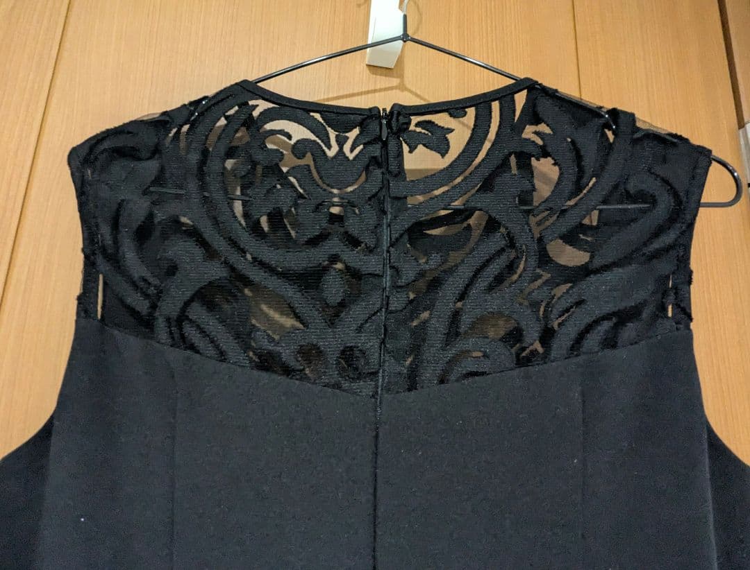 rinfarre 黒 フレアスカートドレス Lサイズ