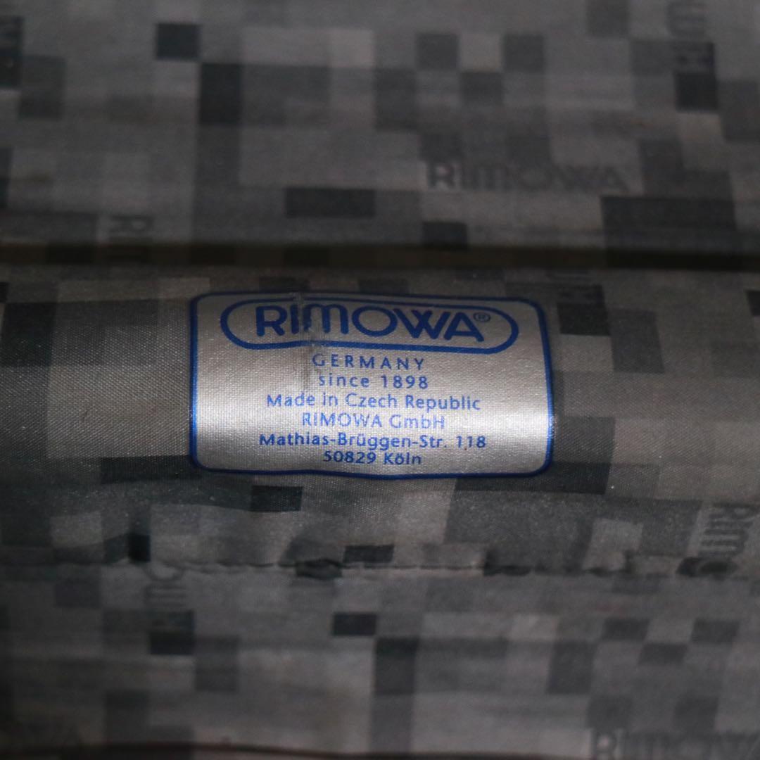 【美品】 RIMOWA サルサ ビジネストローリー ネイビー 4輪 スーツケース