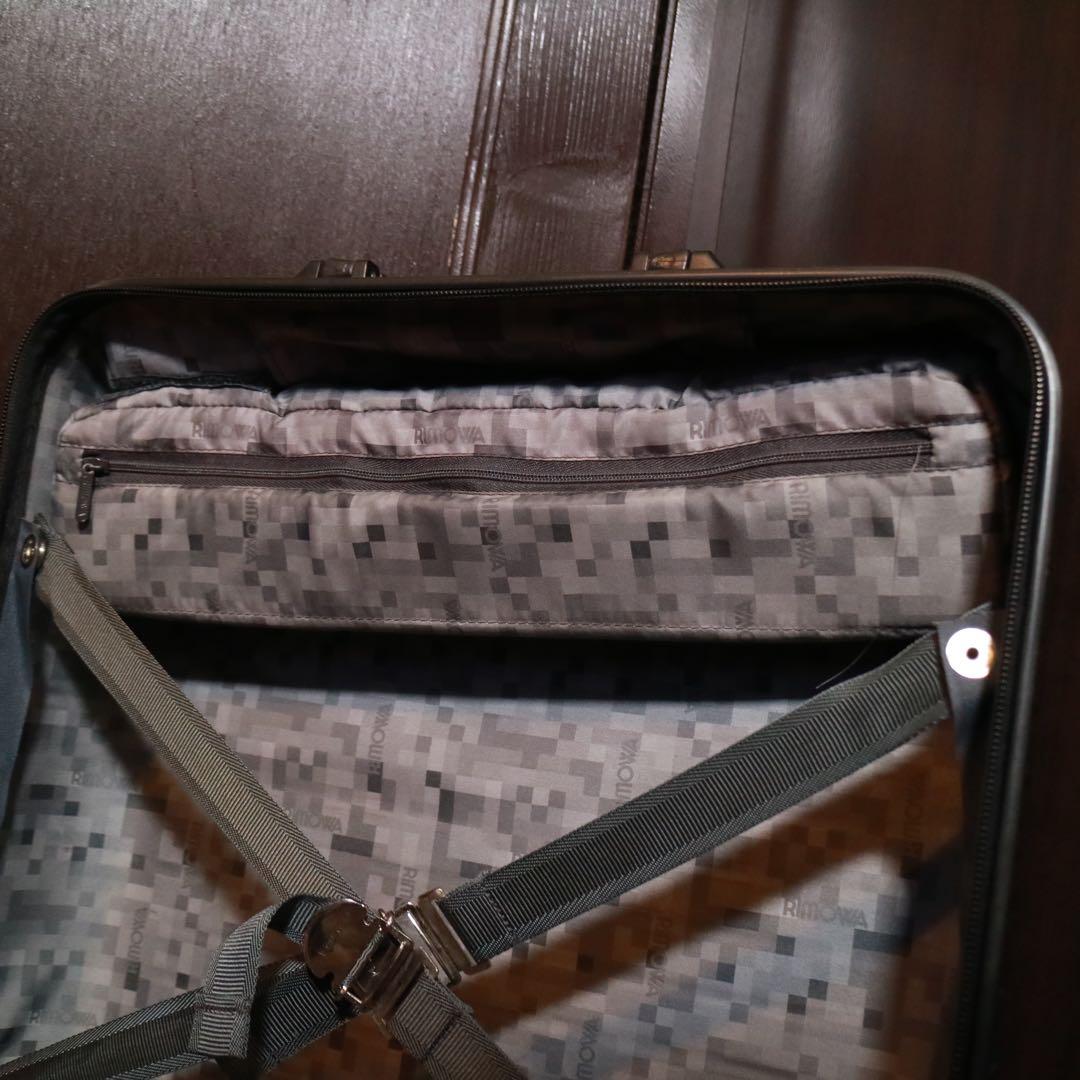 【美品】 RIMOWA サルサ ビジネストローリー ネイビー 4輪 スーツケース