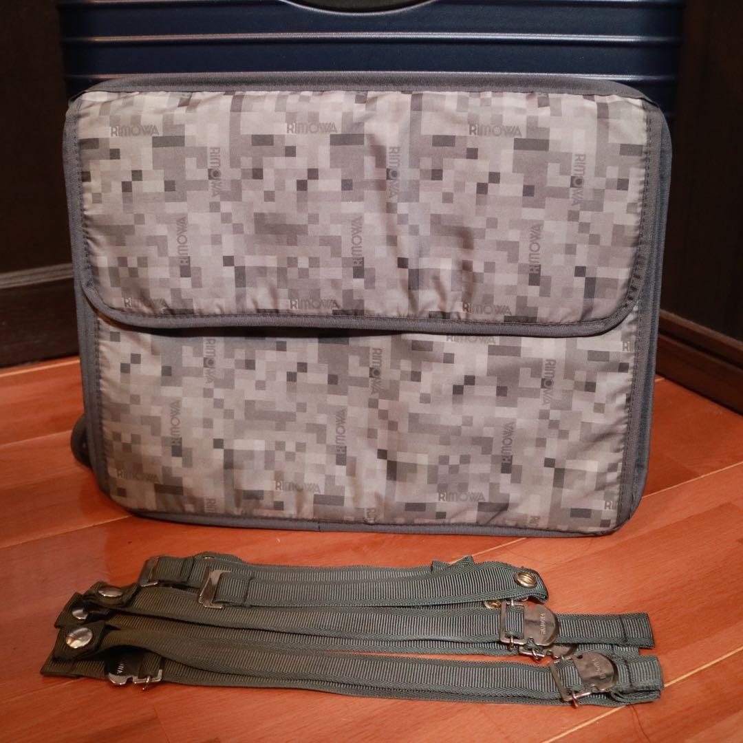 【美品】 RIMOWA サルサ ビジネストローリー ネイビー 4輪 スーツケース