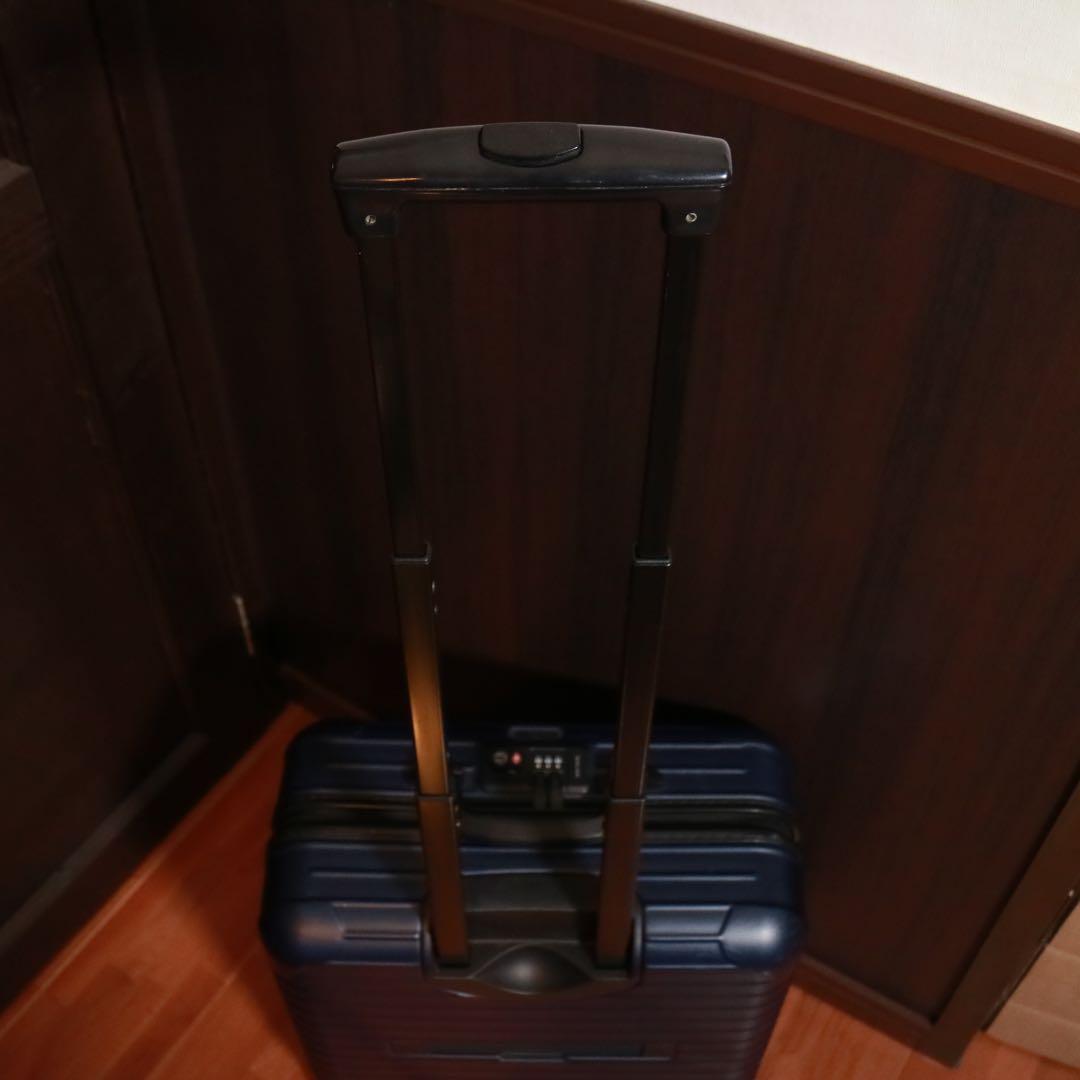 【美品】 RIMOWA サルサ ビジネストローリー ネイビー 4輪 スーツケース