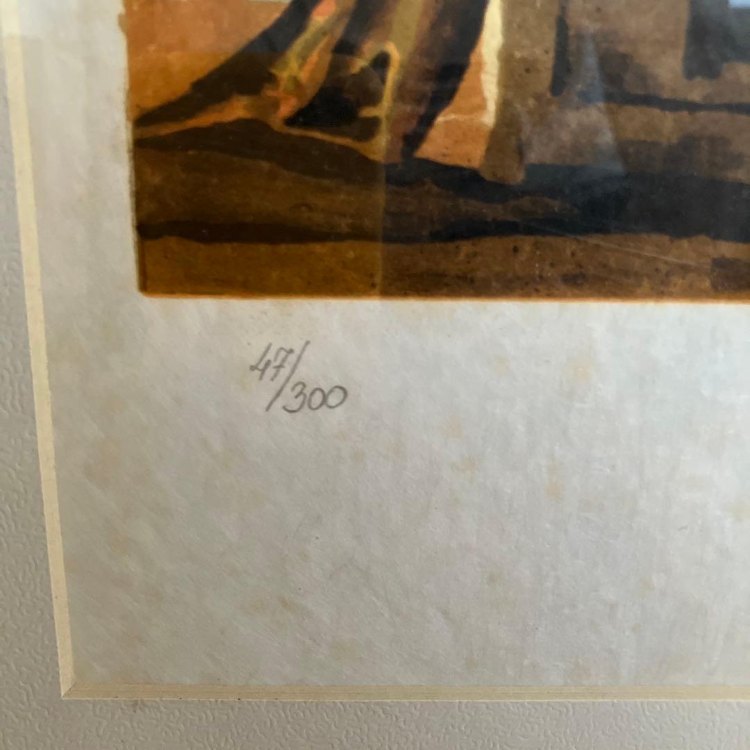 ■サルバドール・ダリ Salvador Dali■『浜辺の夢』■額付絵画