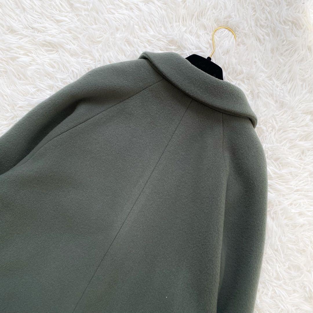 ティッカ　シングルコート　テントコート　グリーン　ゆったり✨