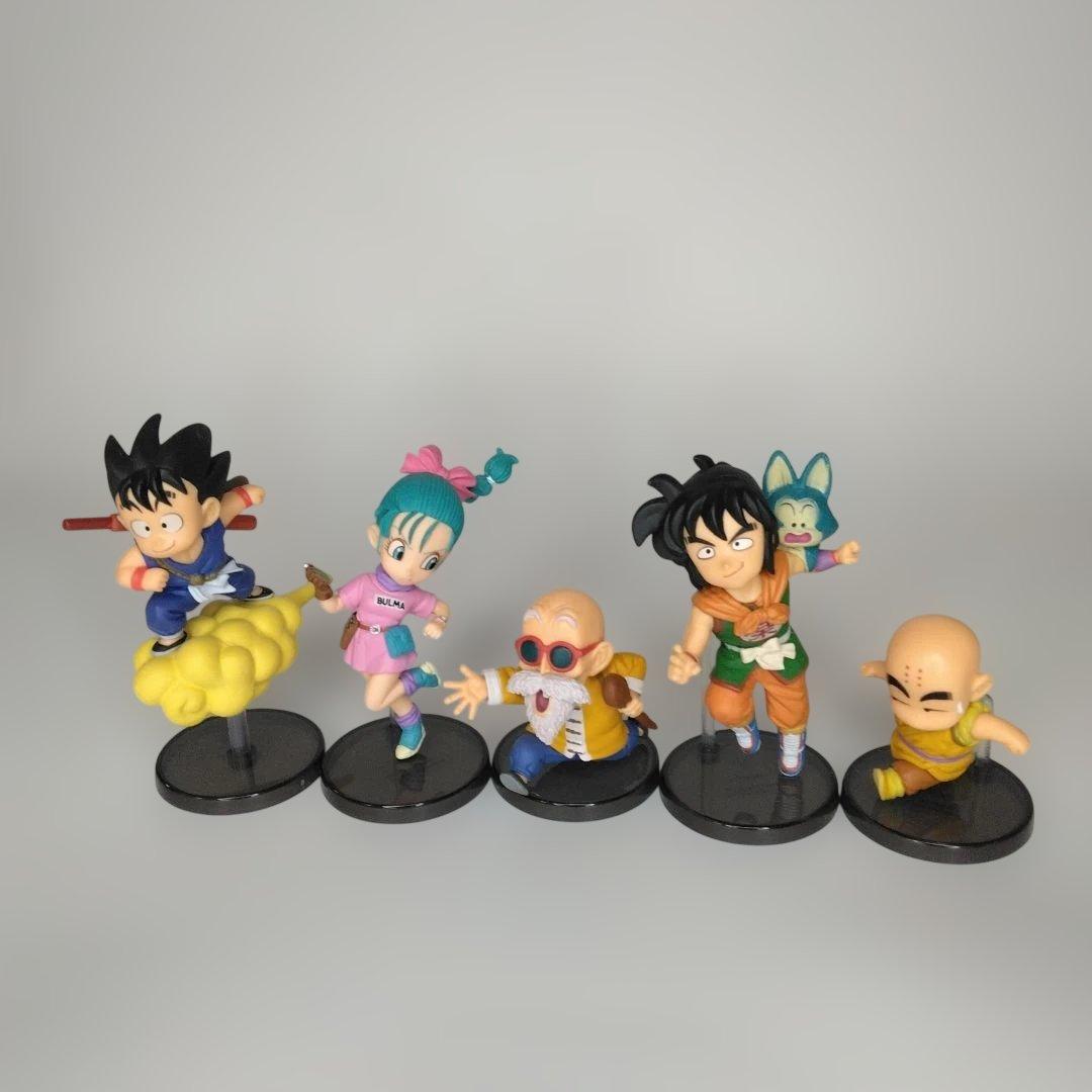 ドラゴンボール　ワールドコレクタブル　フィギュア　悟空　30th ブルマ