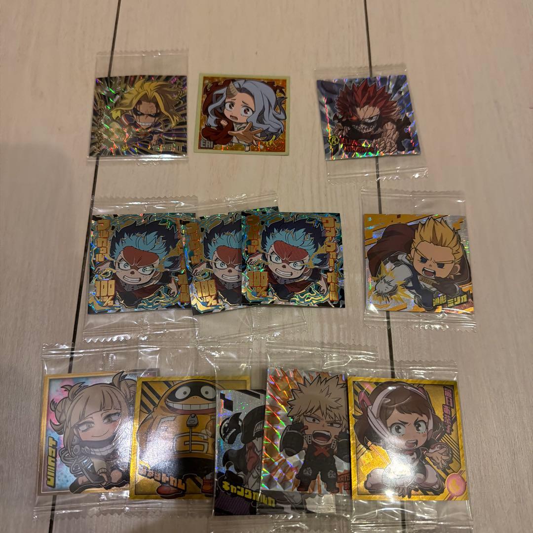 【バラ売り まとめ お値引可能】僕のヒーローアカデミア ウエハース シークレット