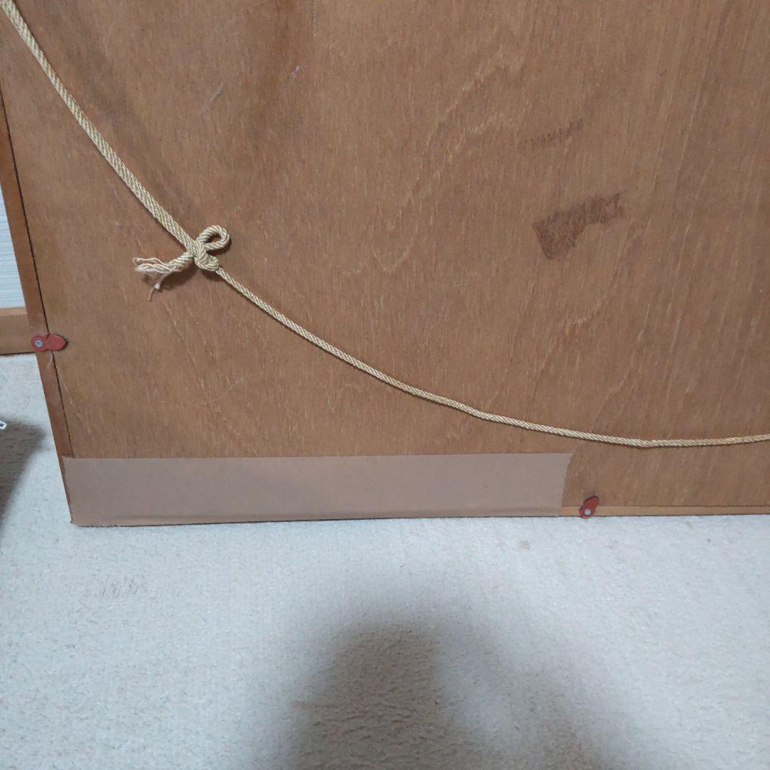 赤富士 絵画 立体画 日本画