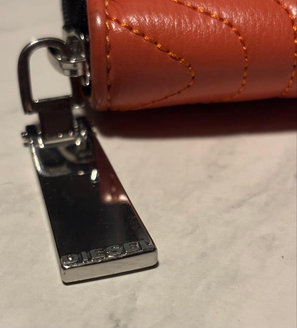 【新品未使用】DIESELディーゼル 本革二つ折り財布