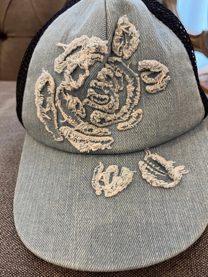 クリスチャンディオール　デニムキャップ