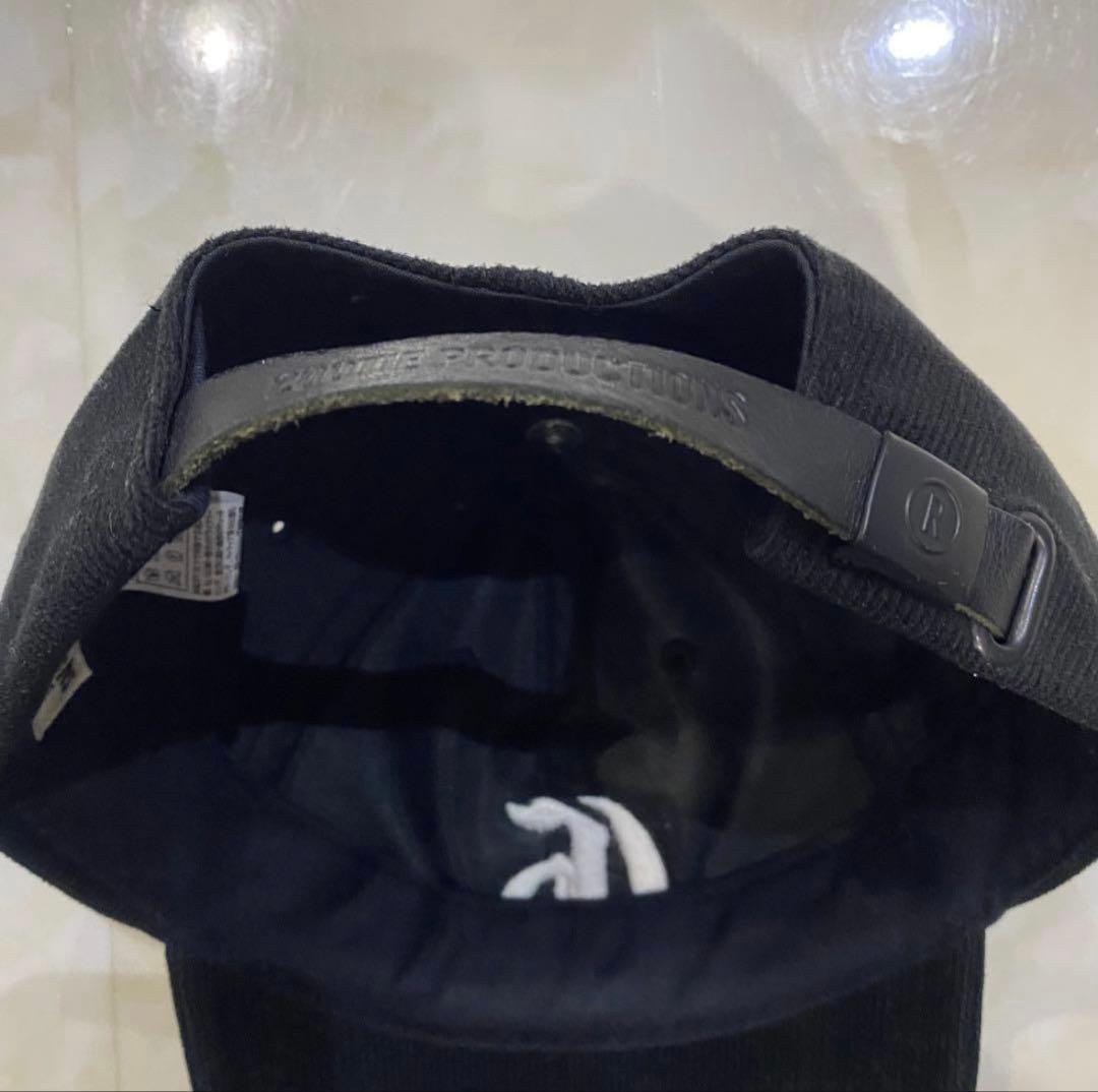 COOTIE Polyester Corduroy 6 Panel Cap 黒