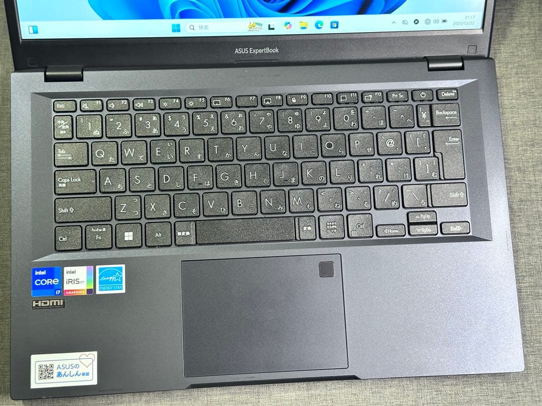 ASUS B1402CV 2023年モデル　13世代　i7-16GB-512GB