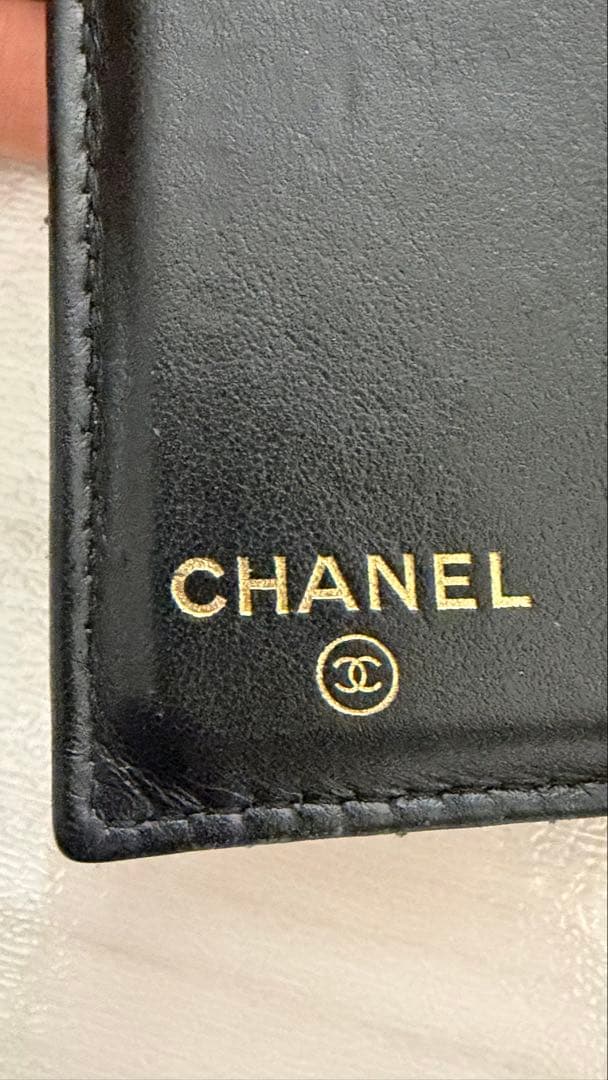 正規品 使用感あり CHANEL ボーイシャネル 三つ折り財布 Wallet