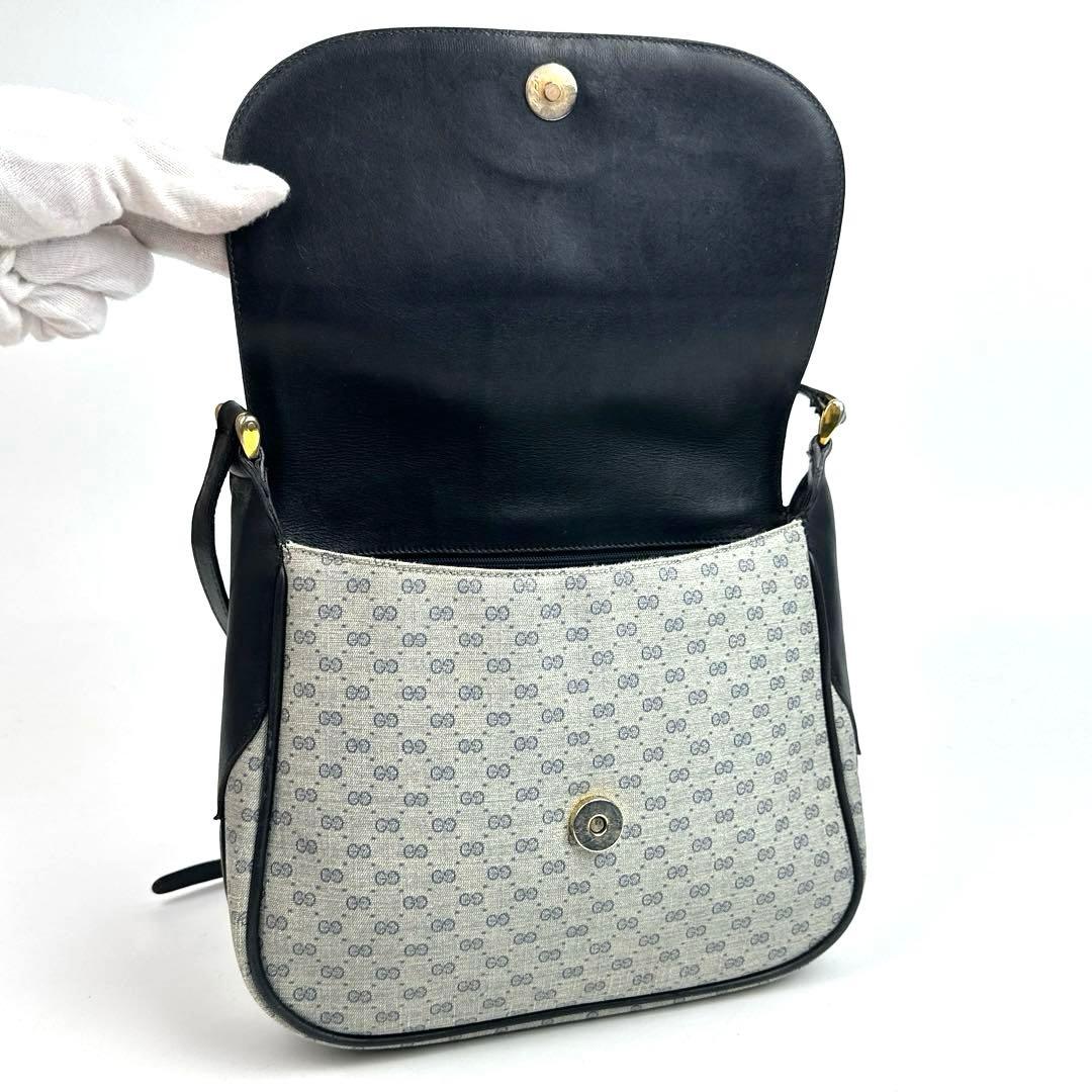 専用■グッチ ショルダーバッグ マイクロGG インターロッキング ゴールド金具