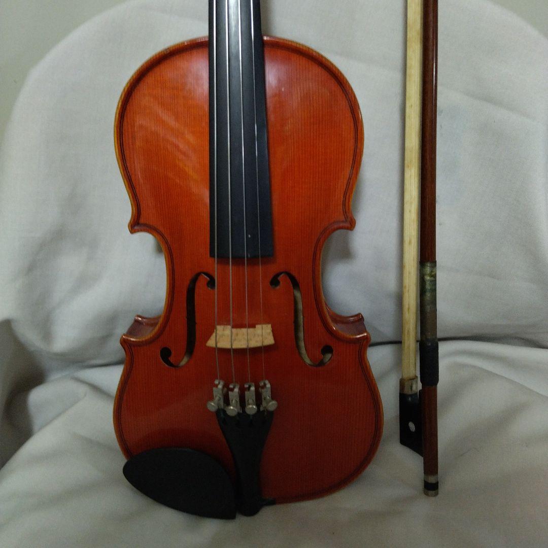 ♥５才前後の子供用♥スズキバイオリン1/8メンテ済♥品番.330♥弓ケ―ス松脂付