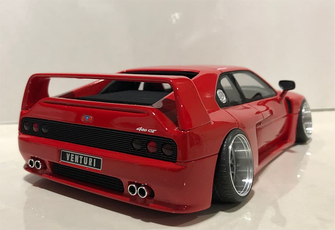 【超レア！】1/18 ヴェンチュリー 400GT フェーズ２BBS深リムカスタム