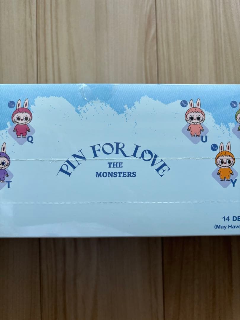 新品未開封☆ラブブ PIN FOR LOVE アソートボックス☆イニシャルN〜Z