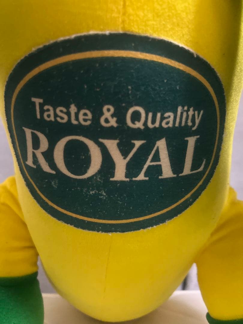 ★非売品★【ロイヤルバナナ マスコット】【 ぬいぐるみ】【特大】【昭和レトロ】