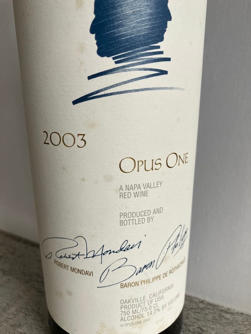 2003 Opus One 赤ワイン 750ml
