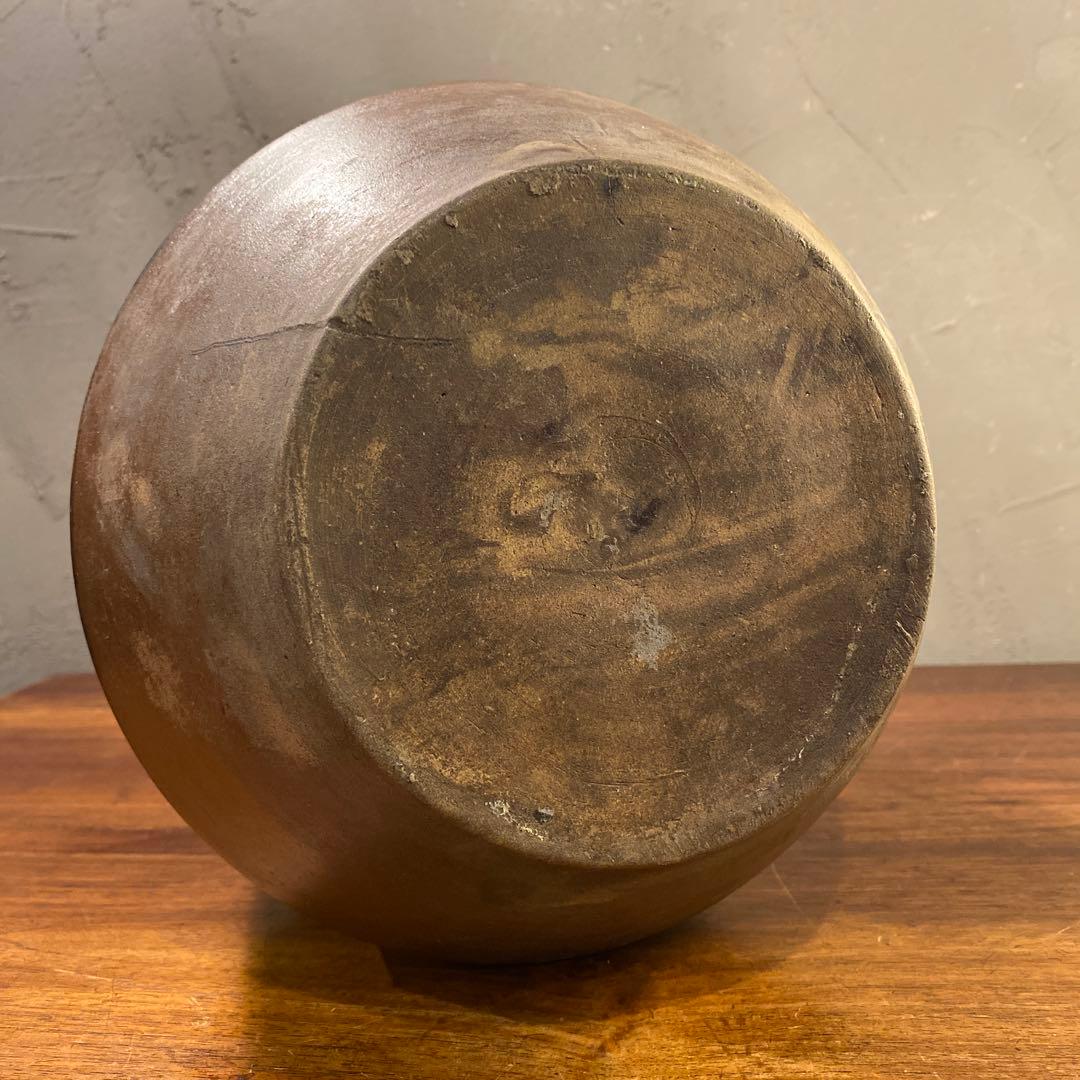 時代物 骨董品 備前焼 通い徳利 幕末明治 花瓶 花器 コレクション