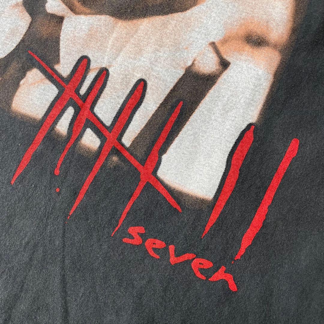 Seven セブン 映画 Brad Pitt フェードTシャツ S/S XL