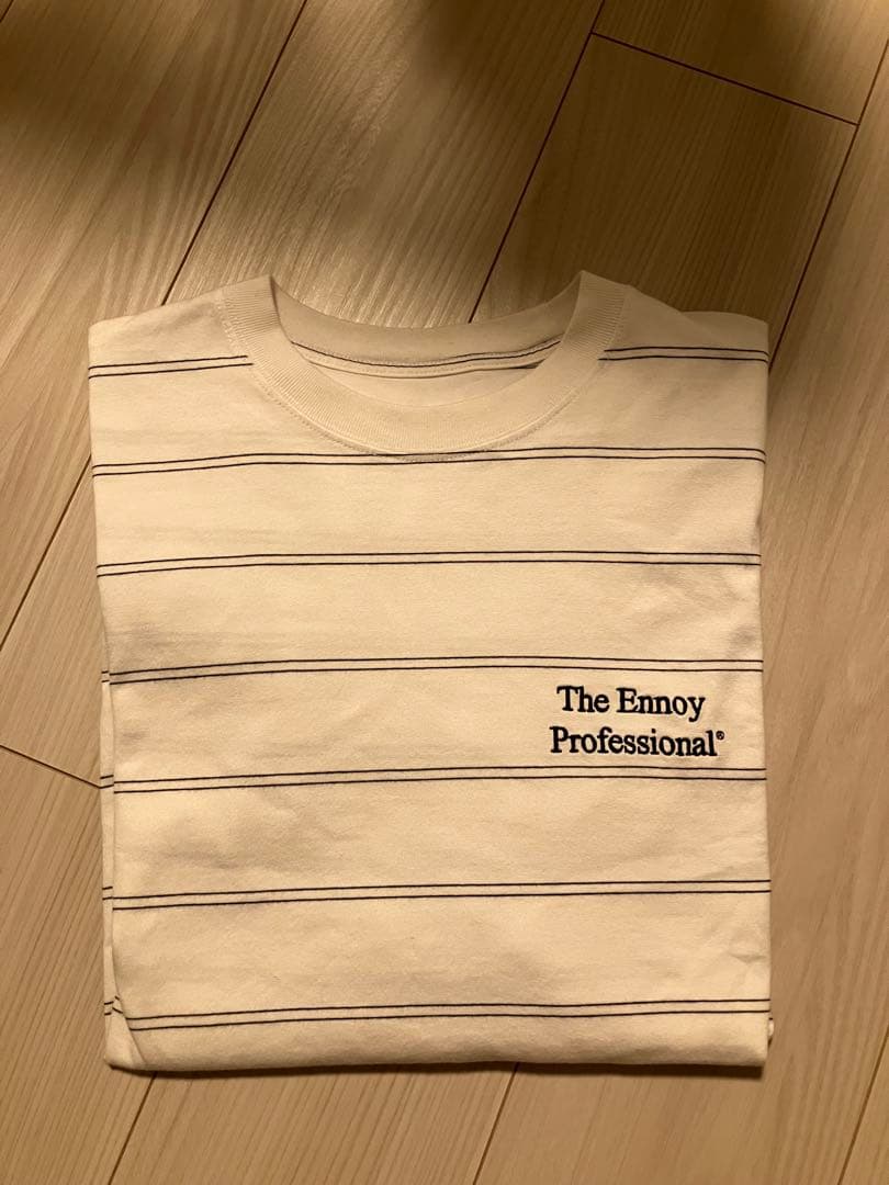 【美品】ennoy 25SS PANEL BORDER S/S T-SHIRT