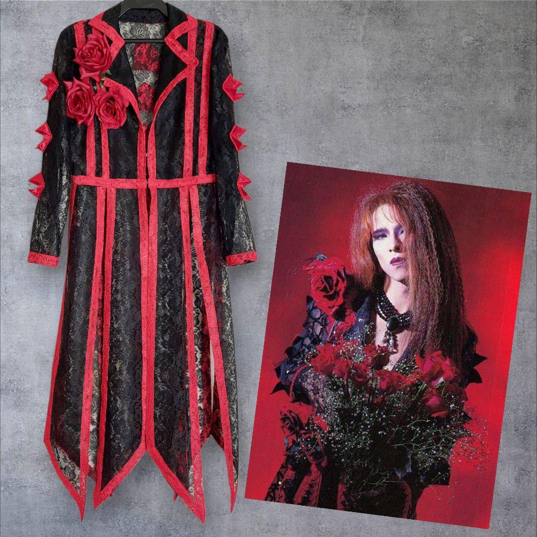 YOSHIKI/XJAPAN /赤薔薇ドレス/ ローズドレス/衣装