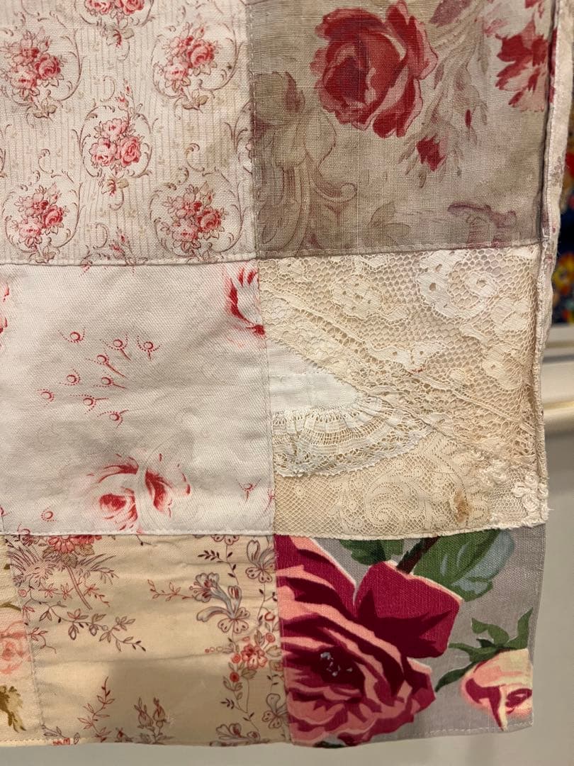 アンティークレース生地のクロス