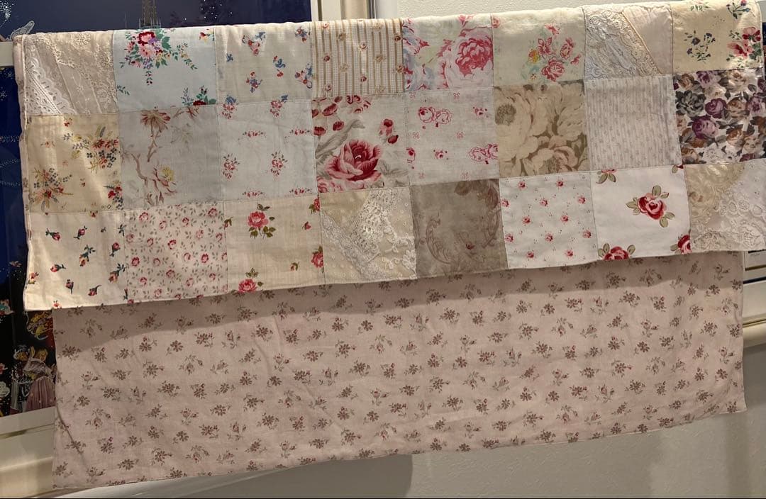 アンティークレース生地のクロス