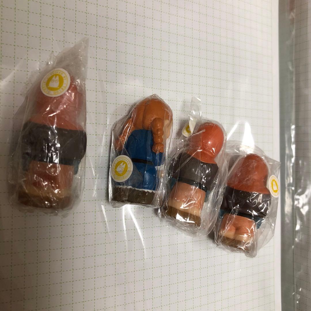 新品　廃盤指人形　4点　天空の城ラピュタ