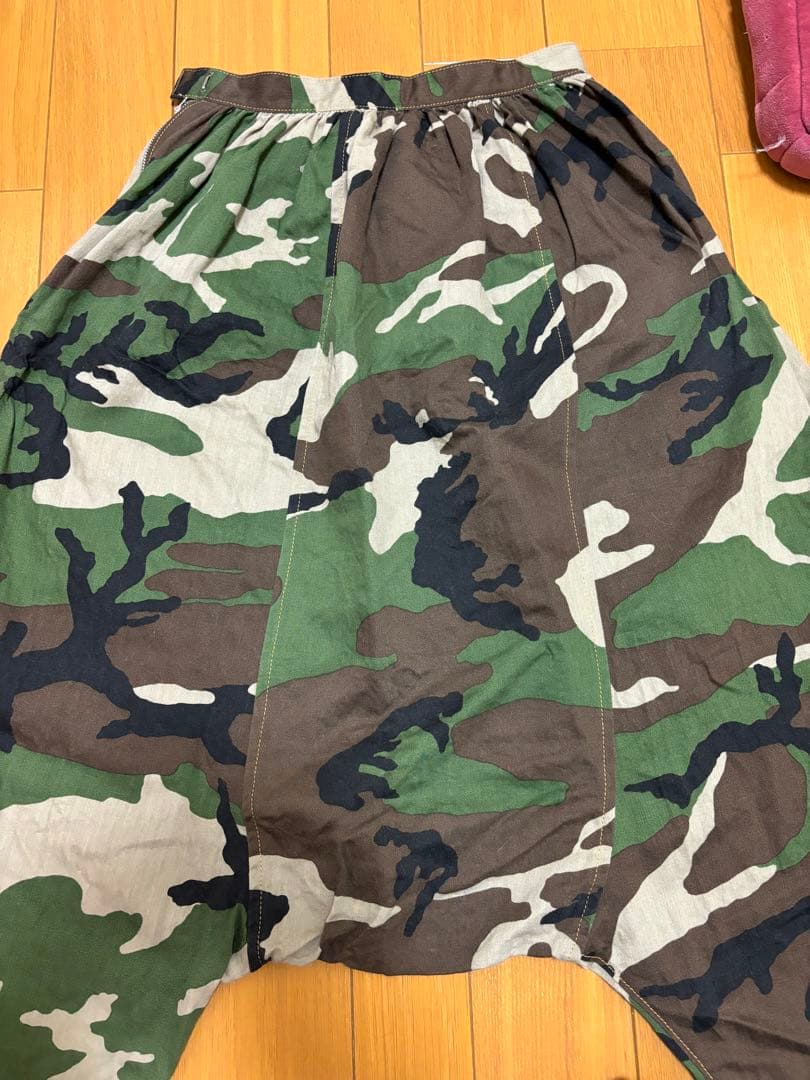 JUNYA WATANABE サルエルパンツ　迷彩柄
