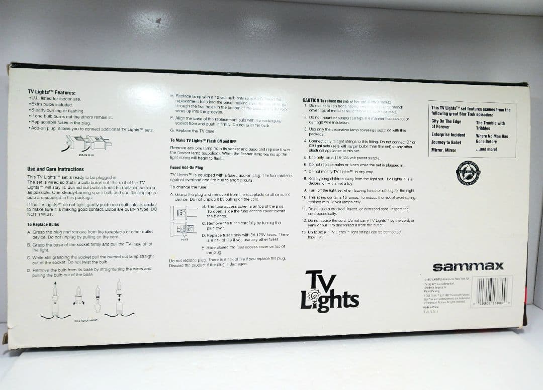 海外製 スタートレック テレビライト