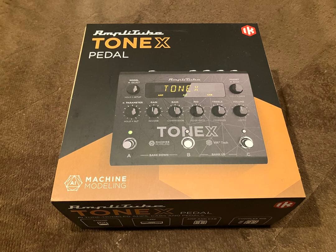 【美品】IK Multimedia TONEX PEDAL ギターエフェクター