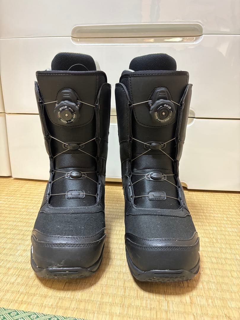 美品！VISIONPEAKSのブーツ atop搭載で締め付け楽々 色ブラック