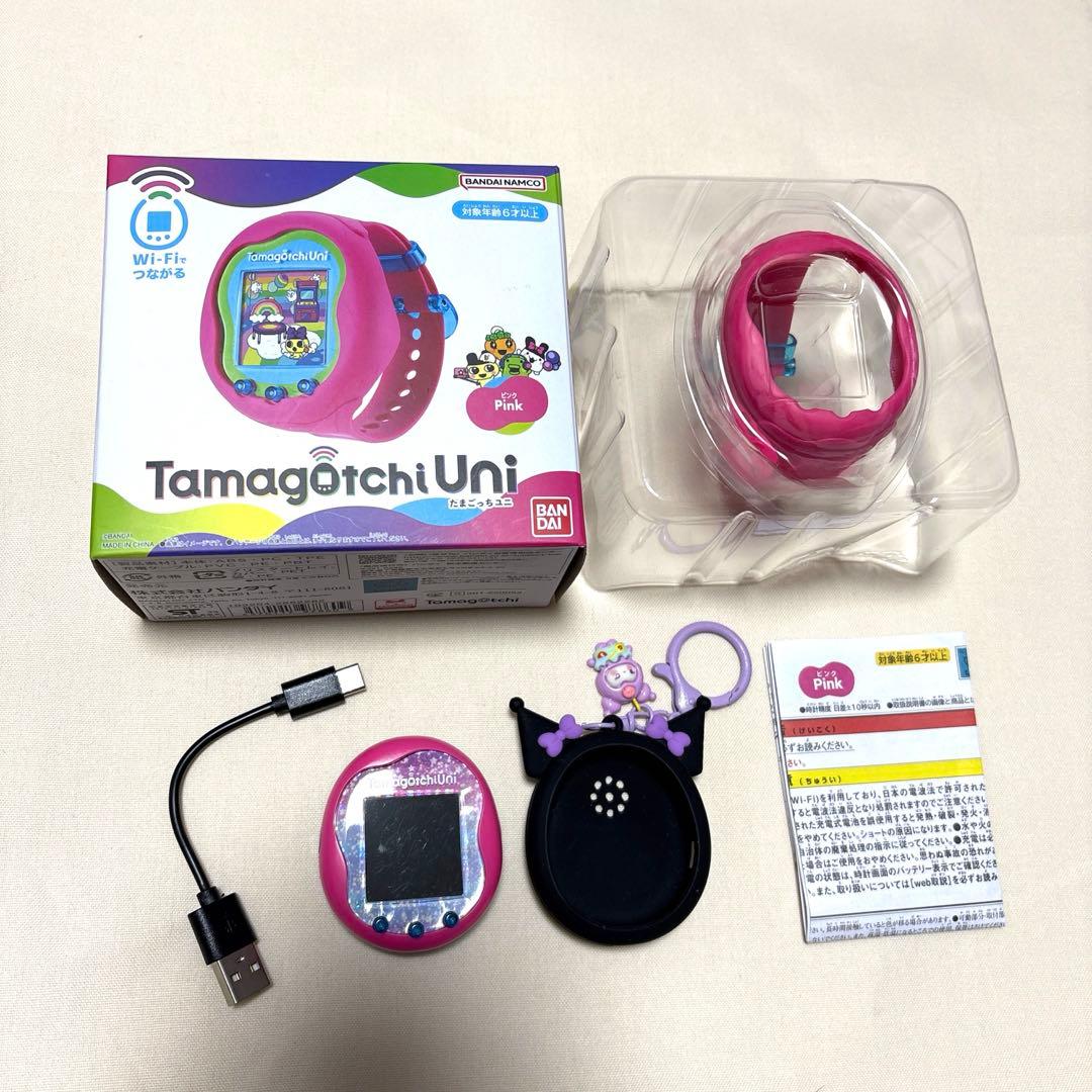 たまごっちユニ　ピンク　おまけ付き