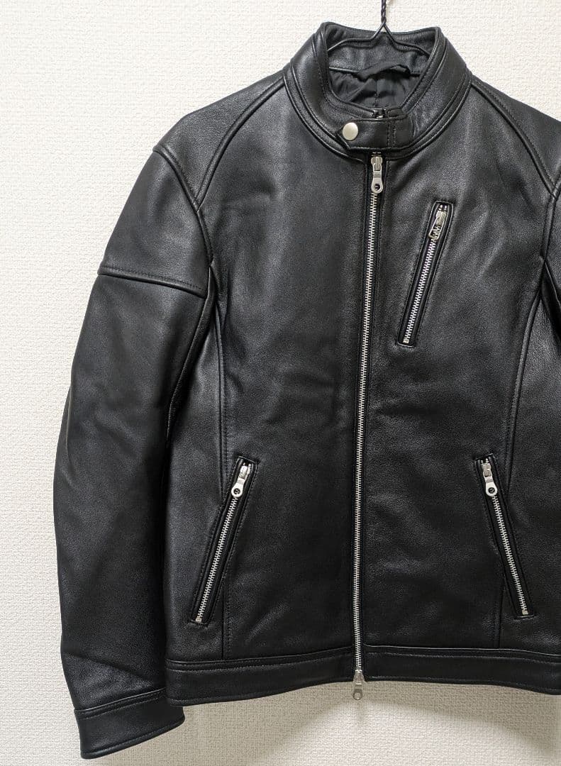 【美品】RATTLE-TRAP シングルライダース　レザージャケット　Mサイズ