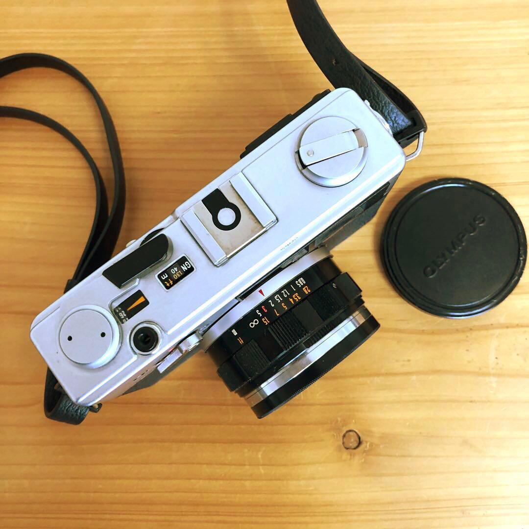 オリンパス　35DC ストロボ・電池アダプター・説明書 付き