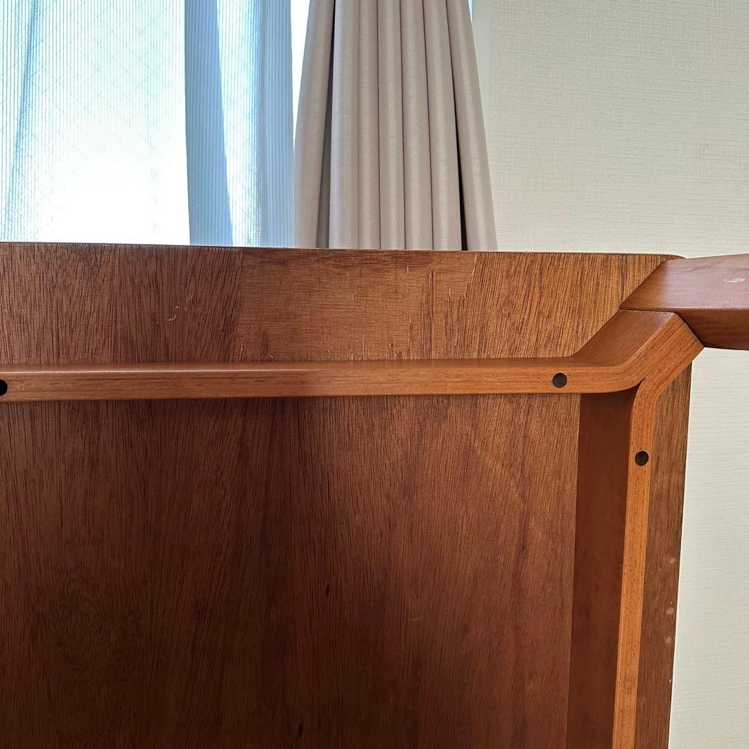 天童木工　水之江忠臣　チーク材　ダイニングテーブル