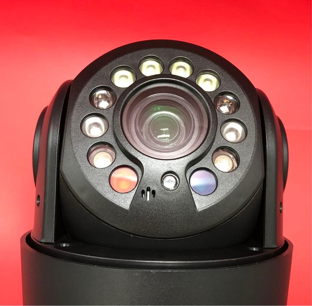 【開封・未使用】Ctronics 防犯カメラ 30倍光学ズーム 屋外 警報 追尾