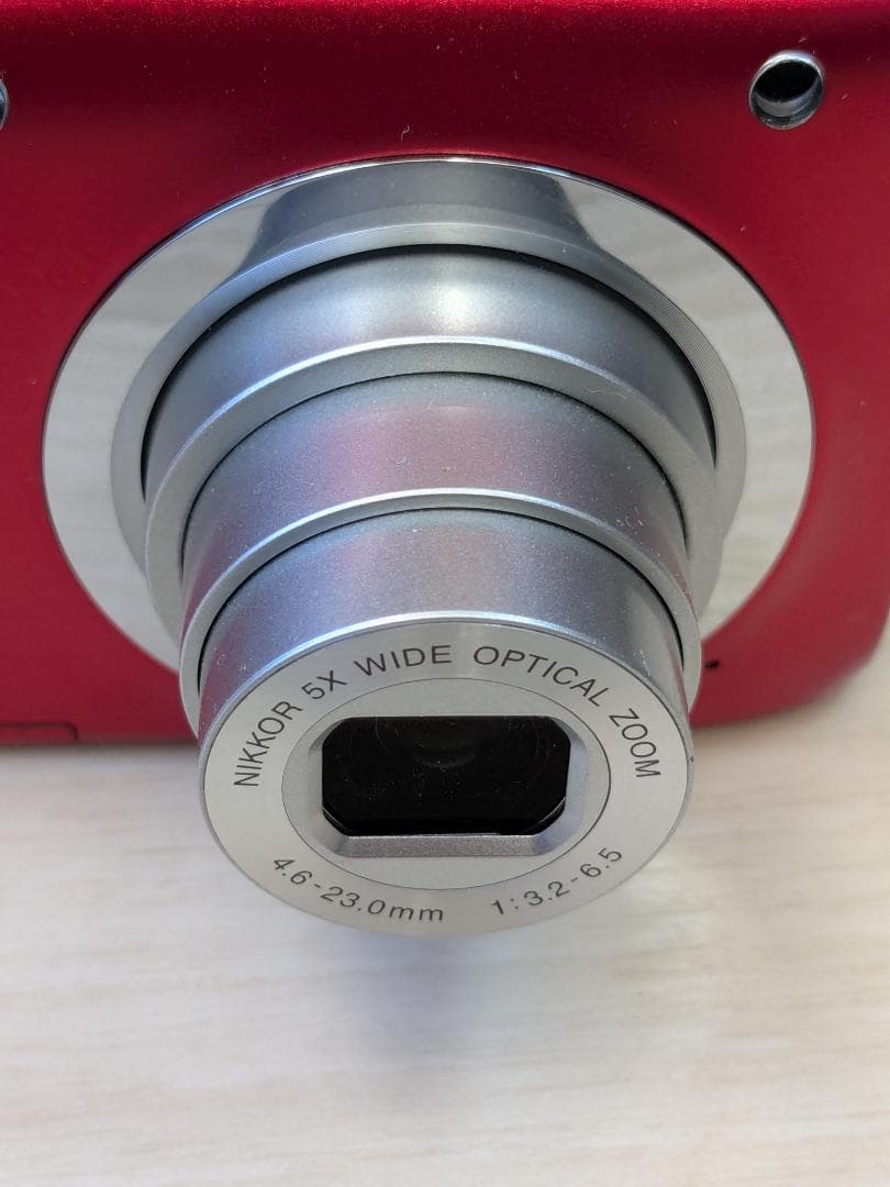 【極美品】NIKON COOLPIX A100 レッド