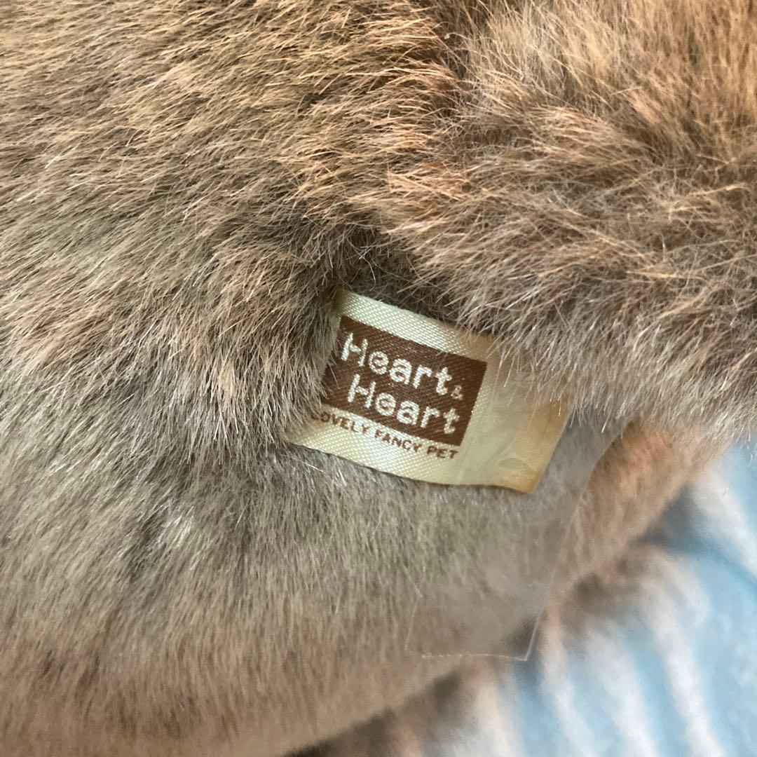 昭和レトロ ナカジマ Heart＆Heart アンクル・モグ　ぬいぐるみ