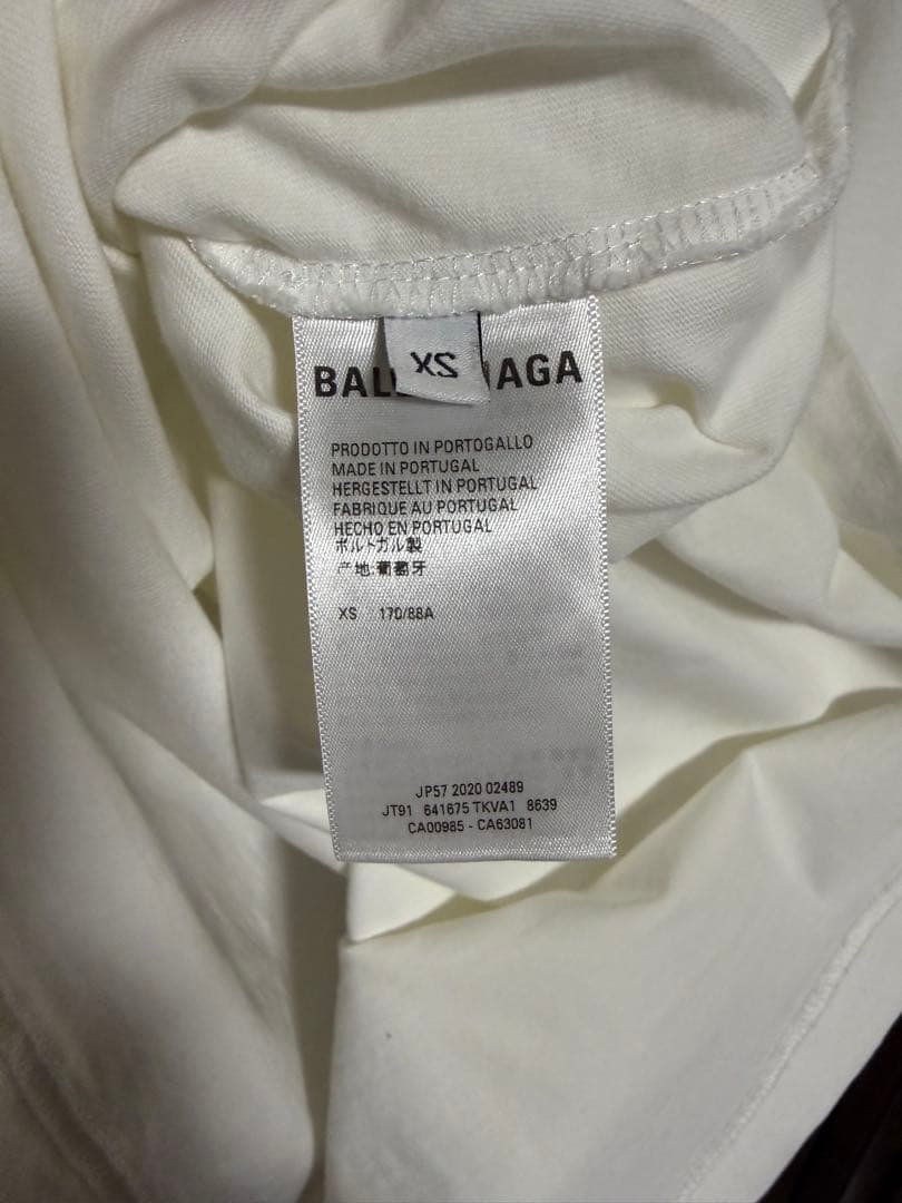 BALENCIAGA イエロースマイリーフェイス Tシャツ