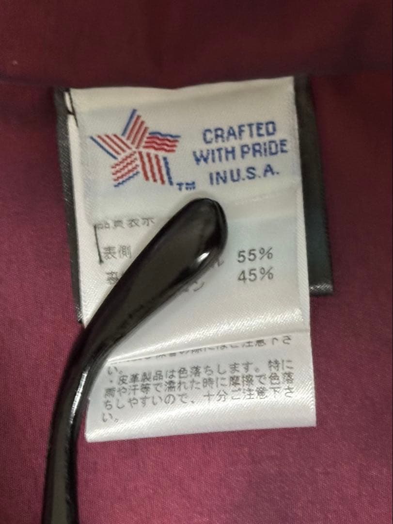 Schott シングルライダースジャケット 42 ブラック