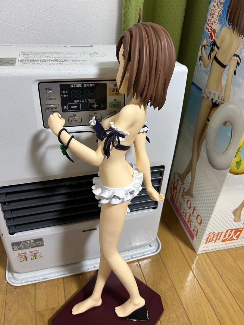 1/2.5 とある科学の超電磁砲S 御坂美琴水着フィギュア やわらかバスト版