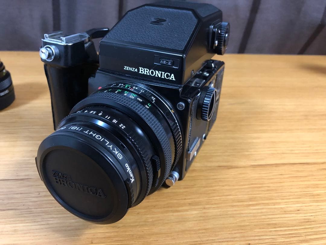 Zenza Bronica ゼンザブロニカ　ETR SP レンズ×2 グリップ