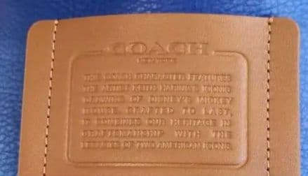 COACH ミッキー×キースヘリング ラージ レザー ぬいぐるみ ディズニー